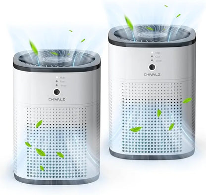 Chivalz Quiet HEPA Air Purifiers Pack