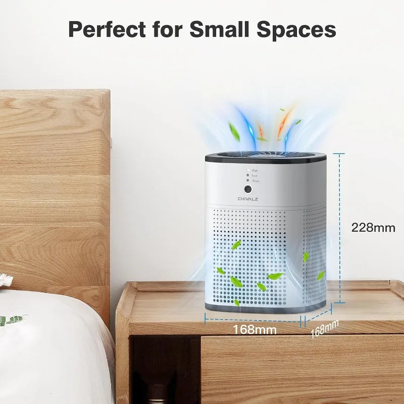 Chivalz Quiet HEPA Air Purifiers Pack